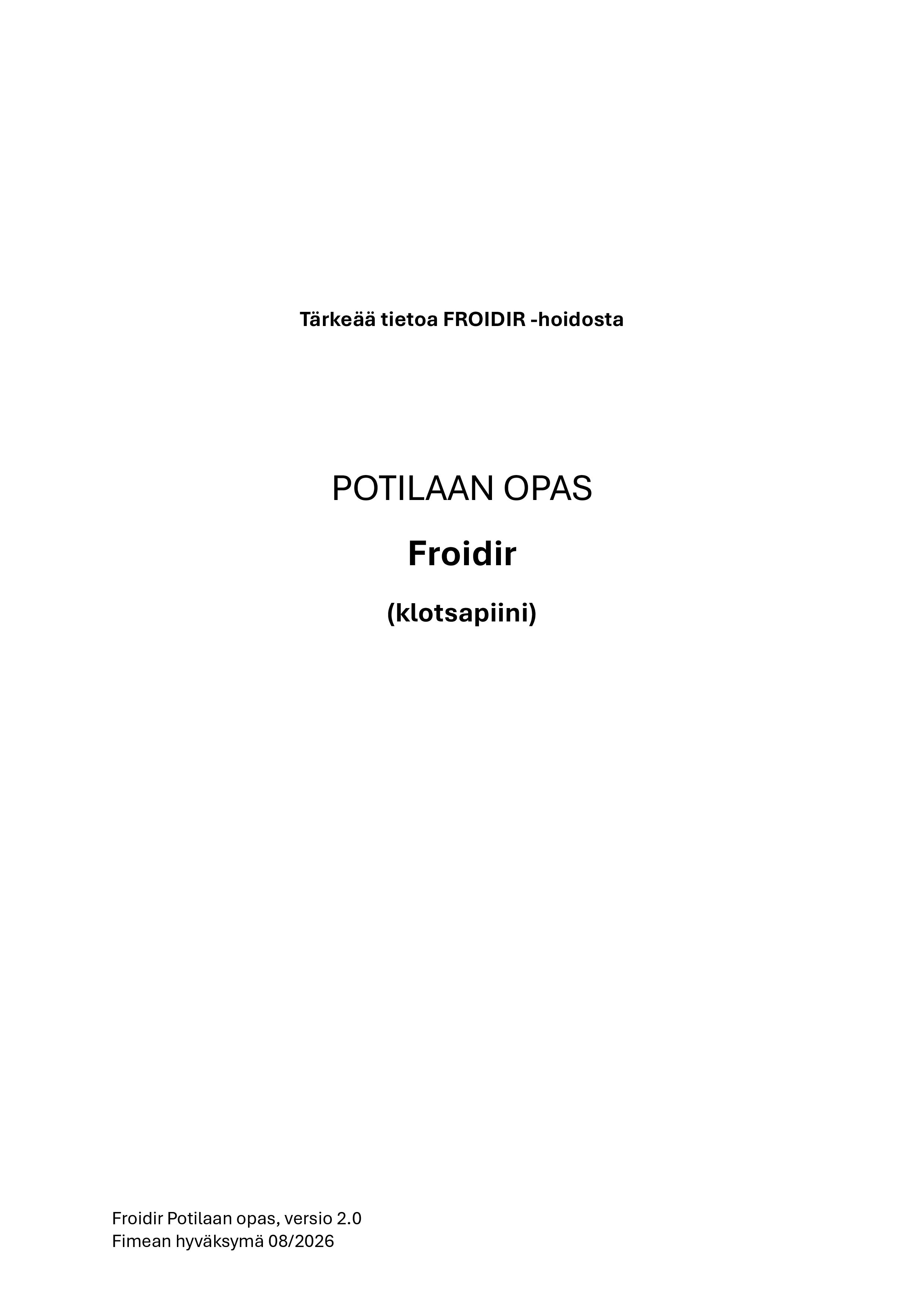 Potilaan opas